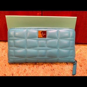 Aqua Kate Spade wallet